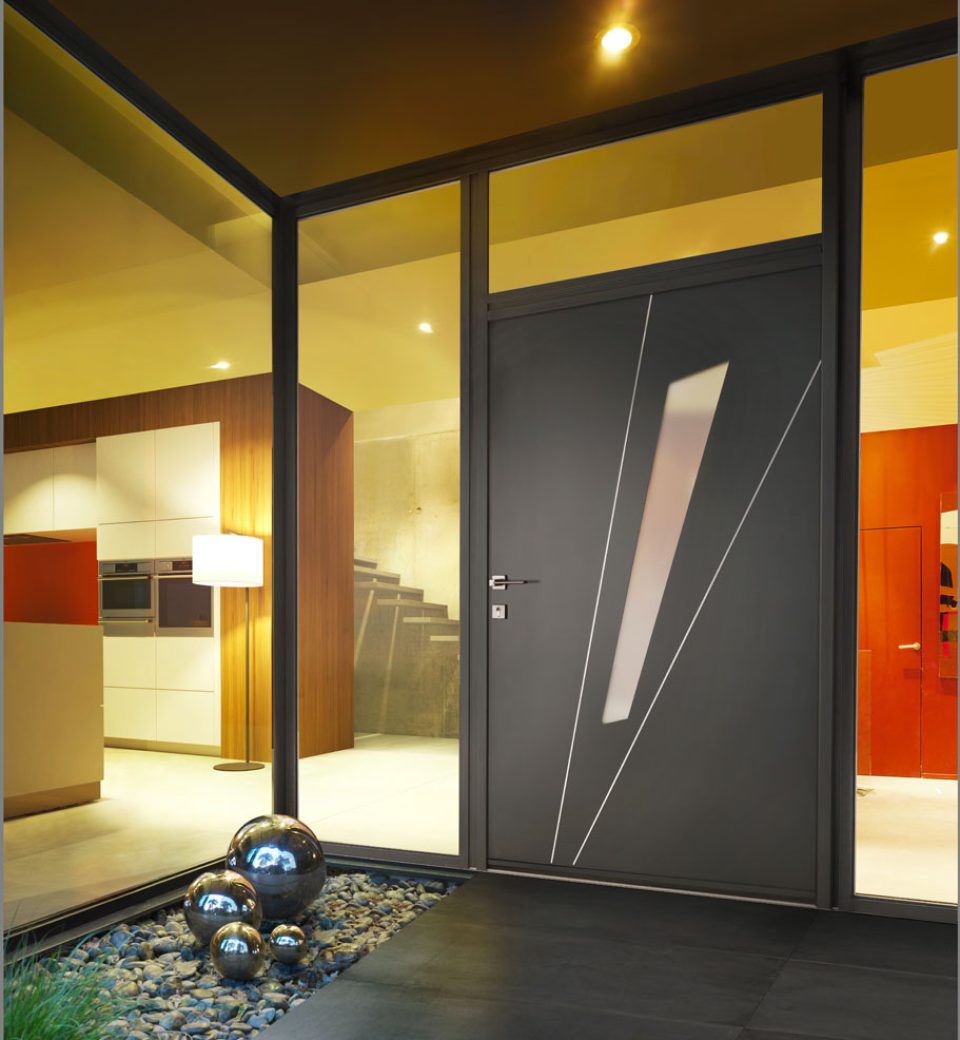 porte d'entrée en alu K-line