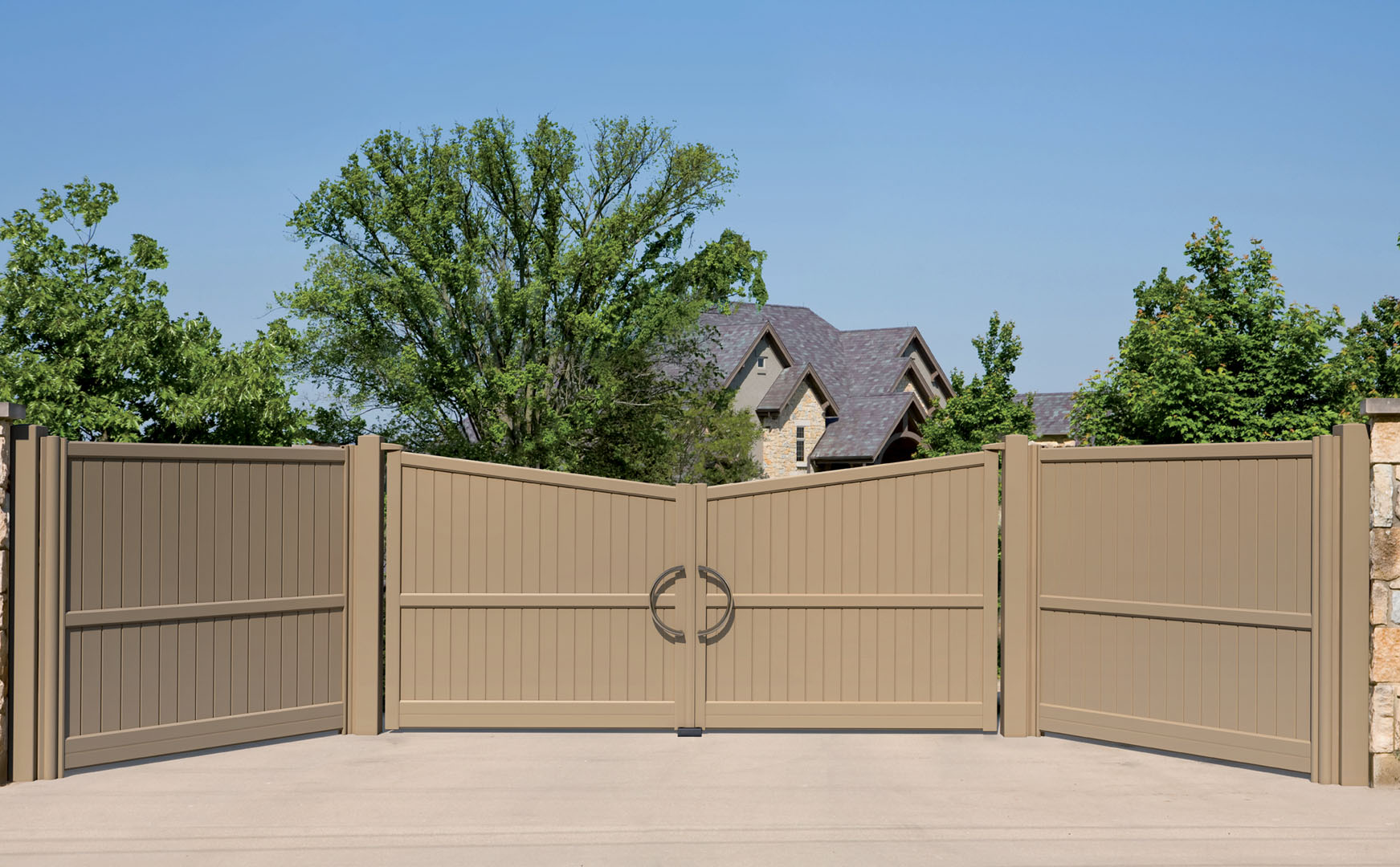 Portail PVC