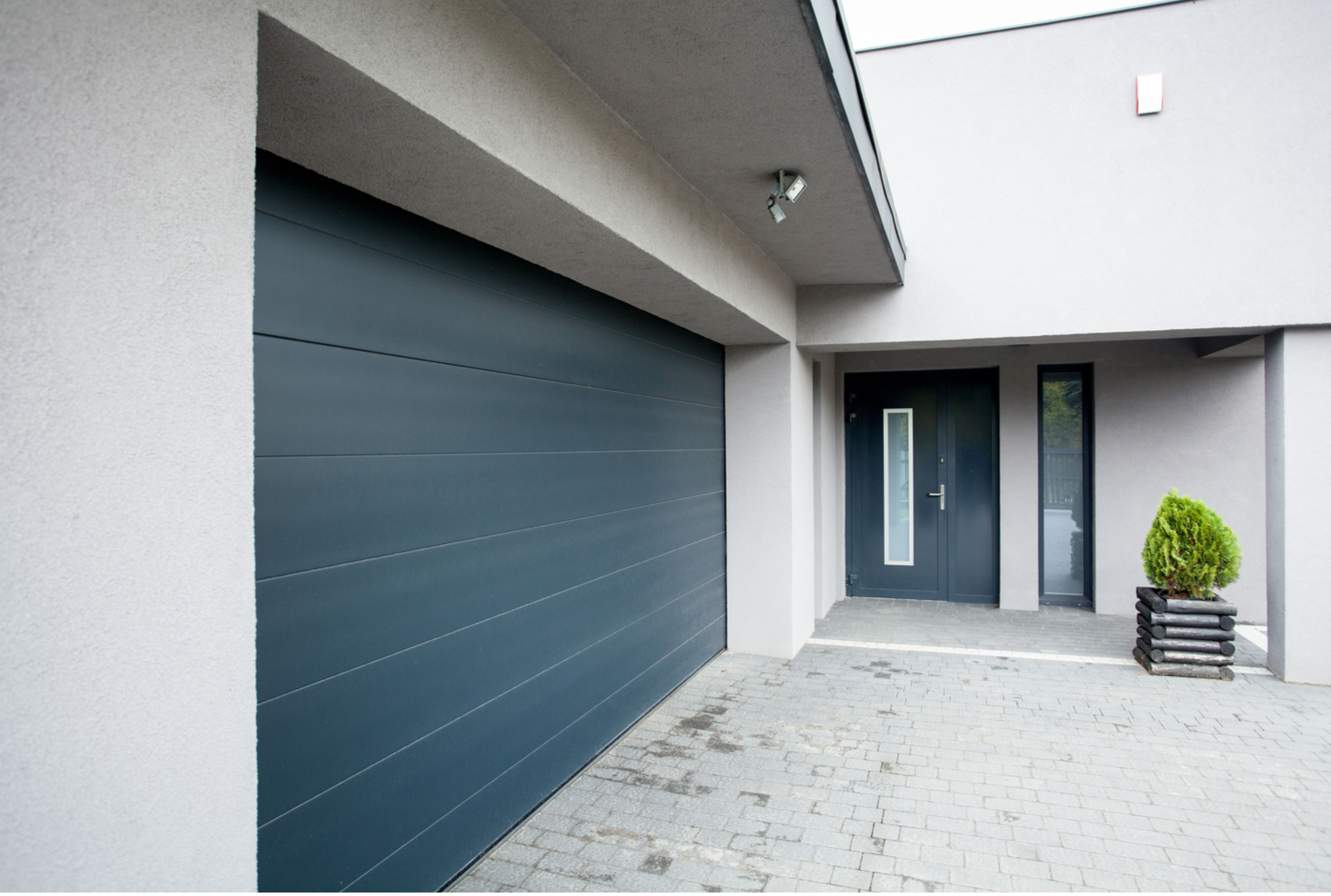 Porte d'entrée aluminium