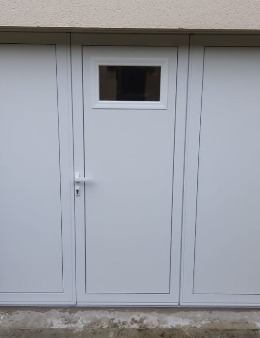 porte de garage pliante en pvc
