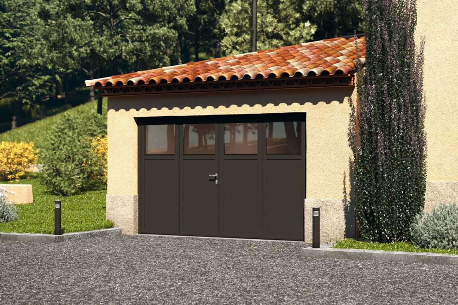 porte garage pliante