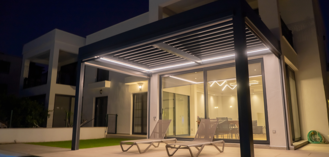 Comment fonctionne une pergola bioclimatique ?