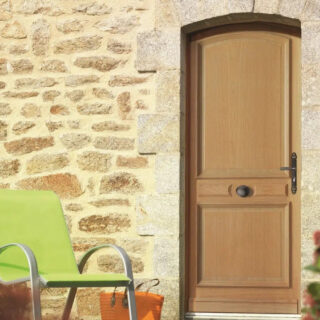 Porte d'entrée Bois