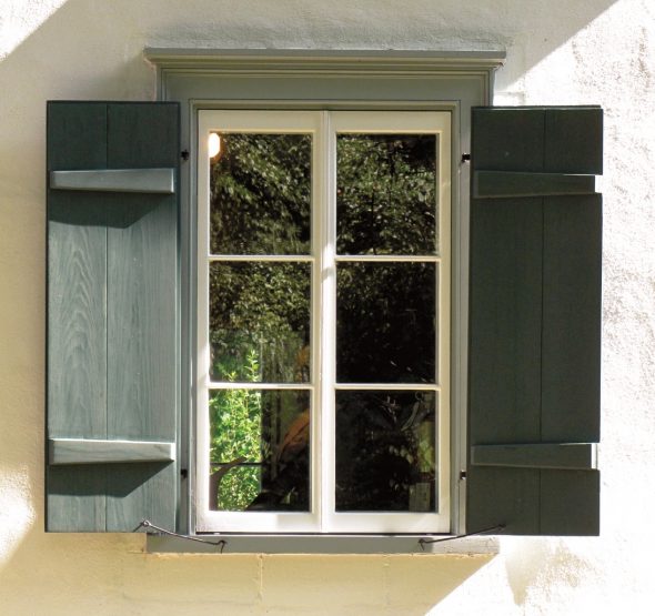 Description - Volet battant aluminium