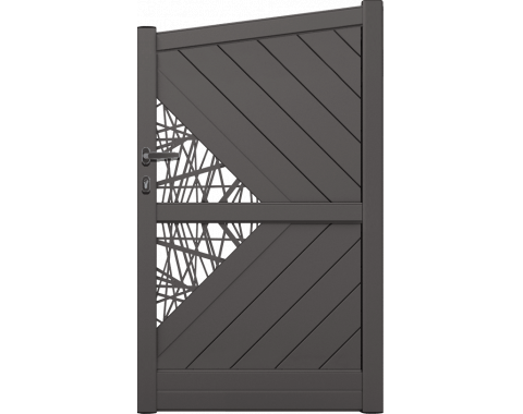 Photo Portillon aluminium Disco