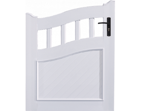 Photo Portillon PVC Anneaux