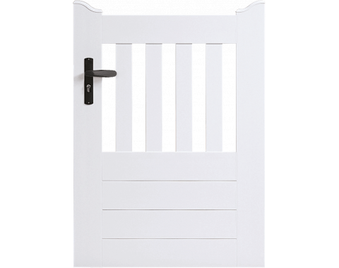 Photo Portillon PVC Clochette