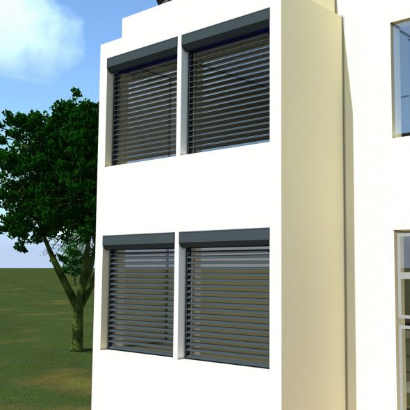 Description - Brise soleil orientable