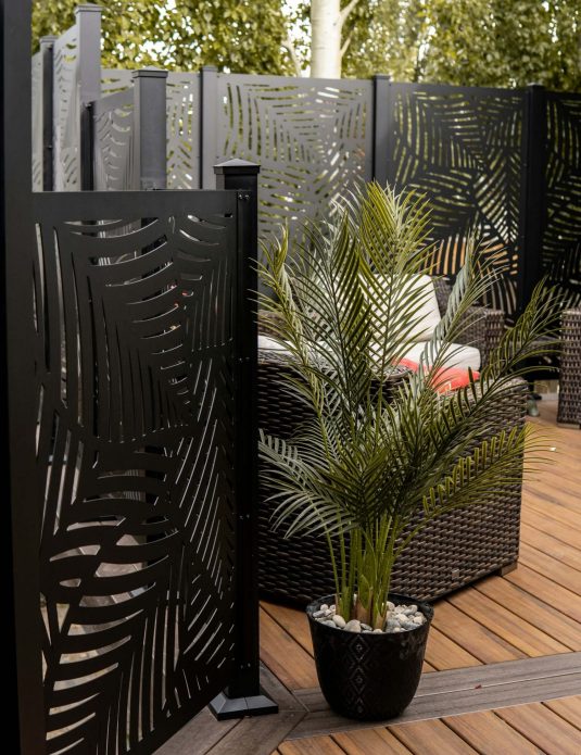 brise vue sur mesure en alu