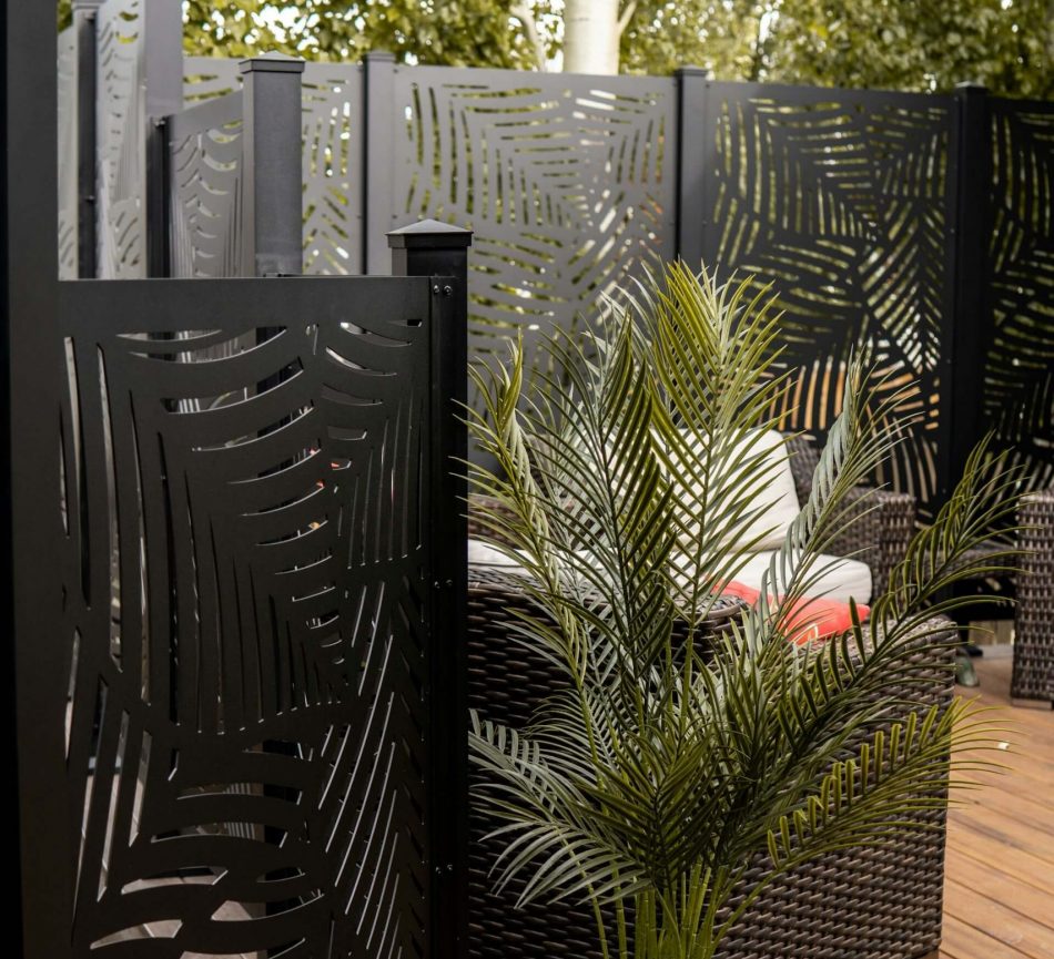 brise vue sur mesure en alu