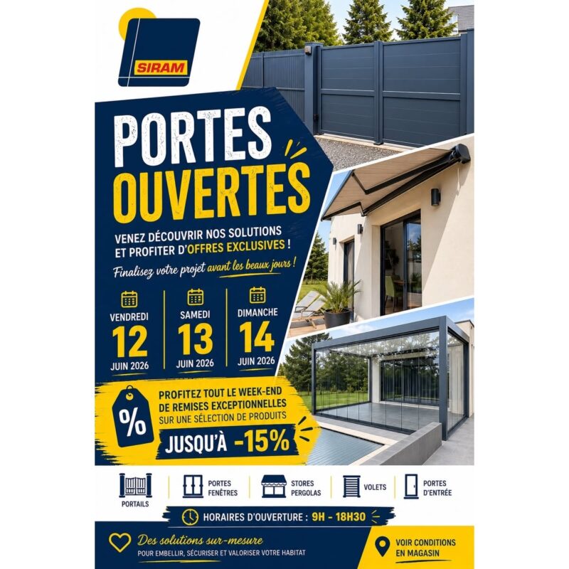 Siram Offres Portes Ouvertes Juin 2026